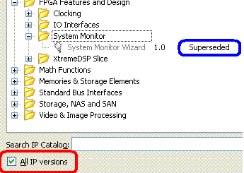 Figure 1. System Monitor Wizard in CORE Generator