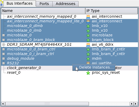 Deleting Unneeded Peripherals