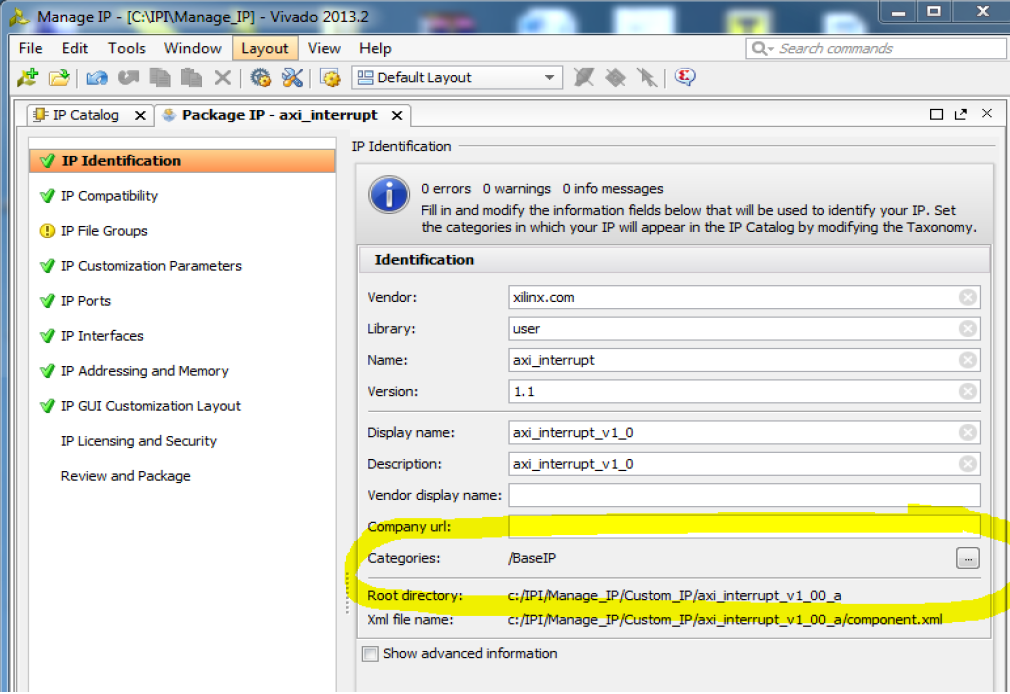 AR 56876 2013.2 Vivado How do you manage custom IP and add them to