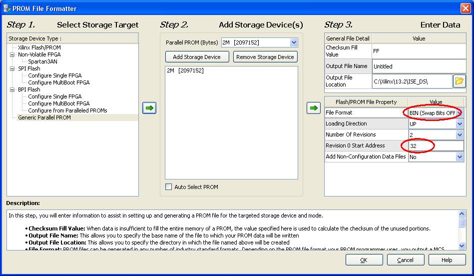 AR 47830 Configuration How can I generate a BIN file for Multiboot