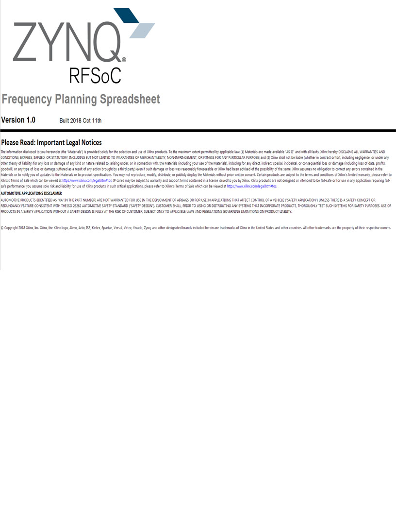 Zynq UltraScale+ RFSoC