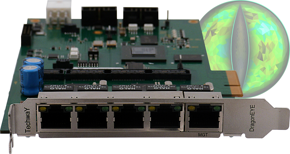 DragonEYE Frame grabber and FPGAbased image processing