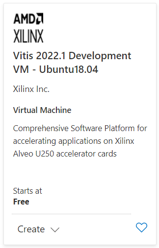 Xilinx Alveo U250 Deployment VM – Ubuntu18.04