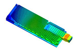 AMD U50 heatmap simulation